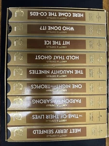 Abbott & Costello Comedy Legends Universal VHS Collection Boxed Set - Picture 1 of 12