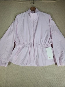 Lululemon Uv-protective Cinch-waist Jacket Women's Size XL Pink Lightweight - Picture 1 of 8
