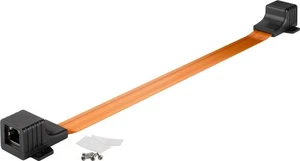 3x przepust okienny RJ45 Ultra-Slim 0,3 m; przepust okienny RJ45 Ultra-Sli - Zdjęcie 1 z 2