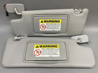 Volvo S80 2000 2005 par de parasol gris vinilo OEM espejos retrovisores iluminados Foto 1 de 4