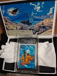 1 Of 1 Han Solo, Rubber_Band$ Series. 1/1 Pop Art Card. Case, Gloves And More - Picture 1 of 3