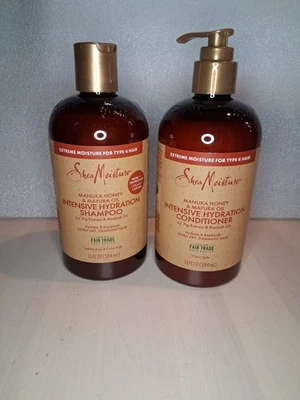 SheaMoisture Intensive Hydration Shampoo and Conditioner  - 13 oz FREE SHIPPING - Image 1 of 2
