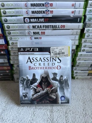 Assassin's Creed Brotherhood (Sony Playstation 3, PS3) Complete CIB Tested - Image 1 of 3