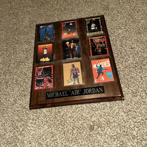 Michael Jordan Wandrelief mit 6 Karten Display - Bild 1 von 6