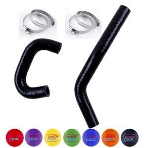 Para K Swap / 2002-2006 Acura RSX y Tipo S Nueva manguera de silicona para enfriador de aceite + abrazaderas - Imagen 1 de 11