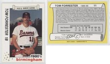 1990 Best Birmingham Barons All Decade Tom Forrester #11