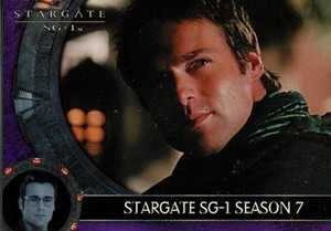 STARGATE SG.1 SEASON 7 2004 RITTENHOUSE ARCHIVES PROMO CARD P1