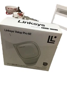 Linksys Velop Pro 6E WiFi Mesh System | One Cognitive Mesh Tri-Band Router | 5.4 - Picture 1 of 5