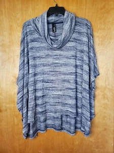 Womens Bobi Las Angeles sweater wrap size Medium blue - Picture 1 of 3