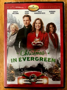 Christmas in Evergreen (DVD 2017 Hallmark NEW) Ashley Williams, Teddy Sears - Picture 1 of 2