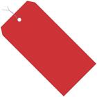 Myboxsupply 3 3/4 x 4.8cm Rot 13 Spitze Etiketten - Vorverkabelt, 1000 pro Kiste
