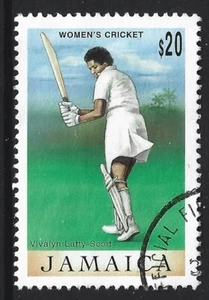 JAMAICA 1999 Tribute to Sport WOMENS CRICKET 1v USED - Picture 1 of 1