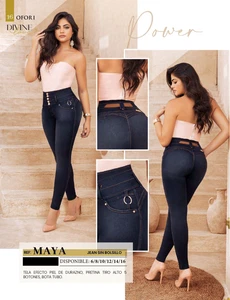 Maya 100% Authentic Colombian Push Up Jeans - Bild 1 von 5