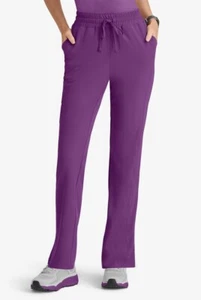 Skechers #623 Elastic Waist Cargo Scrub PANT in Royal Lilac Size XL - Picture 1 of 3