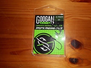 Gancio Googan Squad Green Series a goccia ""N"" finezza - taglia 1 o 1/0 - (5) confezione - NUOVO - Foto 1 di 3