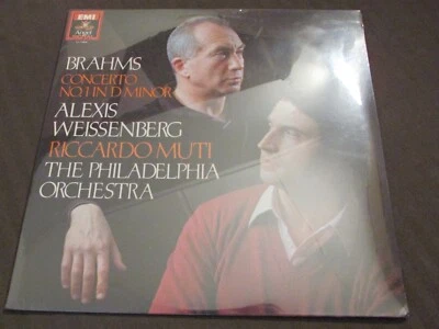 BRAHMS CONCERTO No.1 D MINOR WEISSENBERG MUTI PHILADELPHIA ORCHESTRA SEALED LP - Image 1 of 4