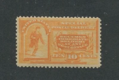 1893 US Special Deliver Stamp #E3 Mint Hinged F/VF Original Gum - Image 1 of 2