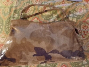 Bags by Pinky vintage Leather Animal Print handbag shoulder bag purse - Picture 1 of 5