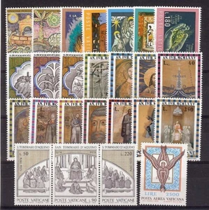 Vatican #Mi632-Mi656 MNH 1974 Year Set [548-571 C59] - Picture 1 of 1