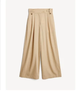 NWT $532 Malene Birger Womens 36 (US 6) High Waist Wide Leg Pants Taal Trousers - Picture 1 of 7