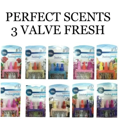 20ML PLUG IN 3VOLUTION FOR AMBI PUR MACHINE REFILLS AIR FRESHENER REFILLS NEW. - Image 1 of 4