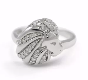 Sterling Silver Lion Ring | Animal Jewelry | Lion Jewelry | Gifts for her - Picture 1 of 3