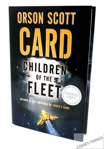 The Children of the Fleet Orson Scott Card SIGNED HC 1st Edition 1st Print NEW - Picture 1 of 6