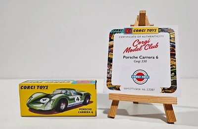 CORGI MODEL 330 - PORSCHE CARRERA 6 - 1967 - SCALE:  1:43 - Immagine 1 di 4