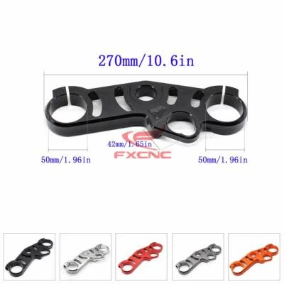 CNC Triple Tree Top Clamp For Suzuki GSXR1000 07-08/GSX-R 600/750 2006 2007-2009 - Imagem 1 de 4