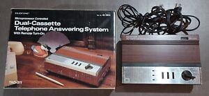 RADIO SHACK  dual Cassette Answering System WORKING
