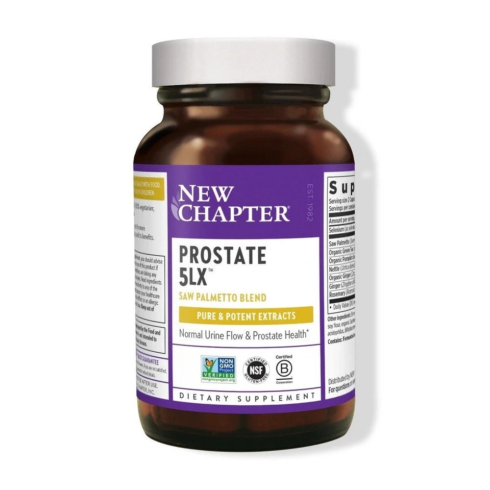 New Chapter Prostate 5LX 120 Liquid VegCap - Image 1 of 1