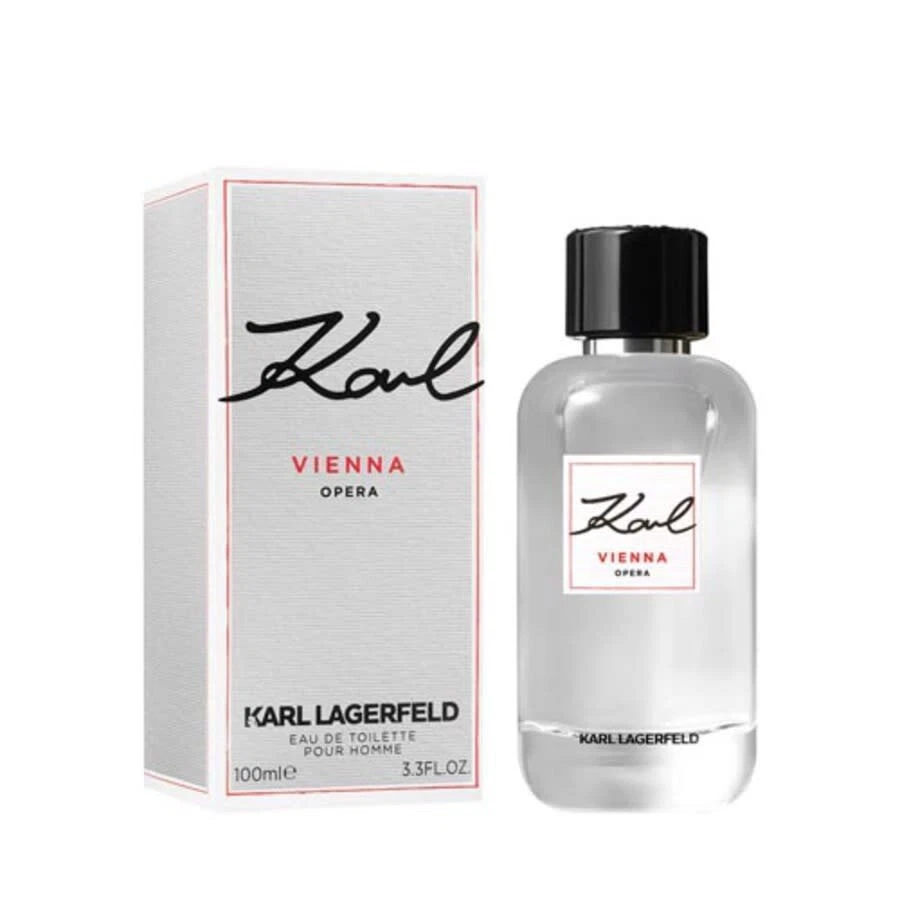 Ópera Karl Viena de Karl Lagerfeld 3,3 oz. EDT Spray para Hombre Nueva Caja Sellada Foto 1 de 1