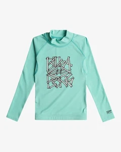 Billabong Kids Tall Tale Long Sleeve UPF 50 Surf Surfing T-Shirt Rash Vest - Picture 1 of 8