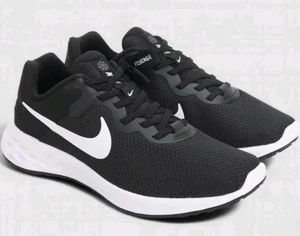 Nike Mens Revolution 6 Flyease Size 7 Black-White DC8992-003 - Picture 1 of 6