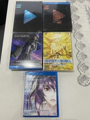 Ghost in the shell society bluray RARO ita + stand alone + complex + cyborg dvd - Bild 1 von 4