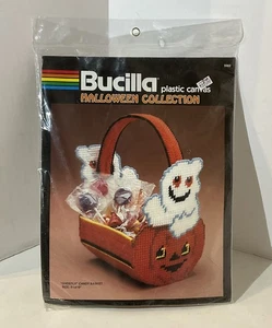 Bucilla Halloween Ghost Candy Basket-New Sealed #5972 - Picture 1 of 5