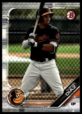 2019 Bowman Yusniel Diaz #BP-109 Prospects - Image 1 of 2