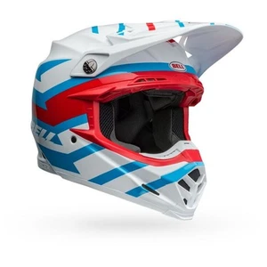 Bell Moto-9S Flex Banshee Helmet White/Red - M - Picture 1 of 1