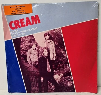 CREAM BADGE WHITE ROOM TALES OF BRAVE ULYSSES  RSO EP VINYL RECORD LP SEALED - Image 1 of 2
