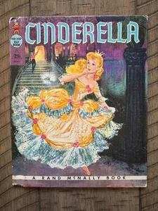 1956 Aschenputtel Rand McNally Tip-Top Elfenbuch SCHÖN! - Bild 1 von 4