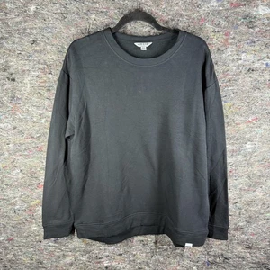 Orvis Sweatshirt Mens Medium Black Classic Collection Pullover Crewneck Casual - Picture 1 of 9
