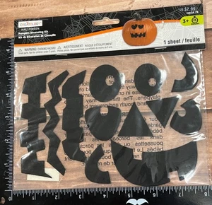 Creatology Halloween Pumpkin Decorating Sticker Kit Faces - Picture 1 of 2