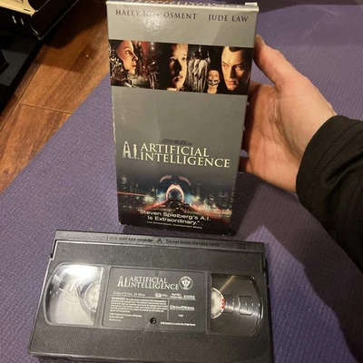 A.I. Artificial Intelligence (VHS, 2002) Jude Law, Haley Joel Osment, Bill Hurt - Image 1 of 4