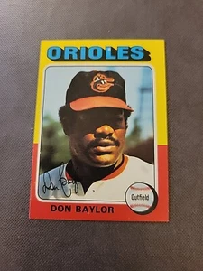 1975 Topps #382 Don Baylor - Baltimore Orioles - Foto 1 di 2