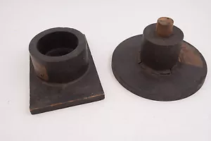 Molde de fundición primitivo industrial de madera CPC 902 2 piezas patrón Steampunk (IL1-M9) - Imagen 1 de 10