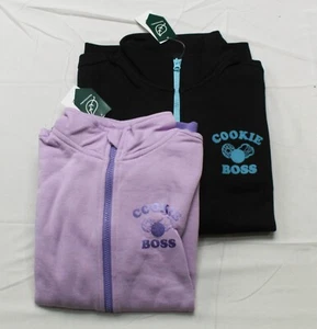 Girl Scouts Full Zip Cookie Boss Track Jacket Assorted Sizes/Colors NWT - Picture 1 of 9