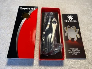 Spyderco Military 2 Compression Lock Knife Black G-10 (4in S30V) C36GP2 - Picture 1 of 15