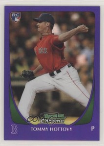 2011 Bowman Draft Chrome Retail Purple Refractor Tommy Hottovy #48