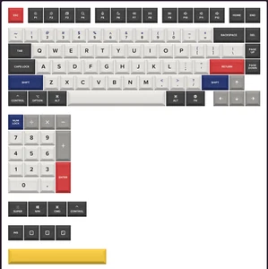 Yuzu Keyreative PBT Dye Sub KAM Profile Custom Keycap Set (107 Keys) - Picture 1 of 13