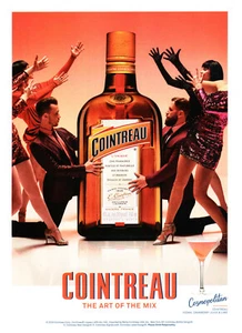 COINTREAU LIQUEUR AD #37 RARE 2020 OUT OF PRINT  - Picture 1 of 2